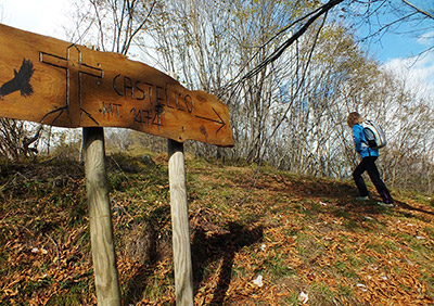 MONTE CASTELLO (1474 m.) il 13 novembre 2012 - FOTOGALLERY